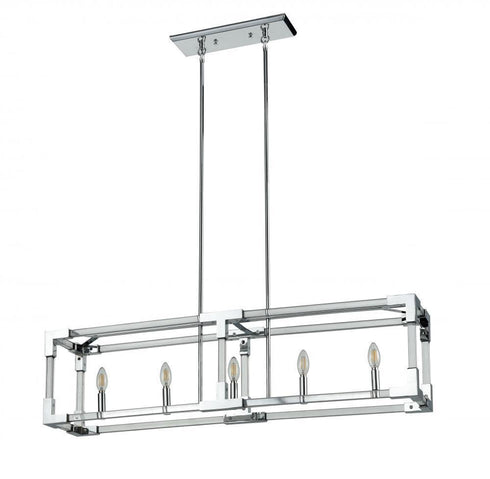 DVI Lighting Chateauguay 10.75 Inch Linear Pendant Model: DVP31402CH