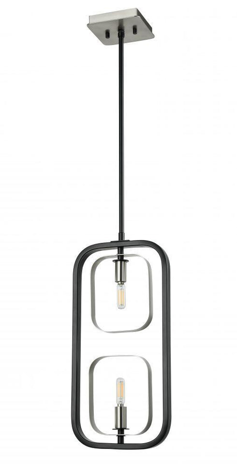 Dvi Lighting Confederation 18.75 Inch Pendant Model: DVP33510SN+GR
