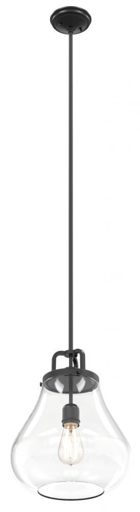 DVI Lighting Coronad El Dorado 15.25 Inch Pendant Model: DVP11113GR-CL