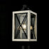 DVI Lighting County Fair Post Model: DVP43377BK+BIW-CL