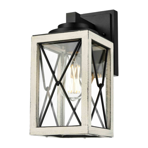 DVI Lighting County Fair Small Sconce Model: DVP43371BK+IW-CL