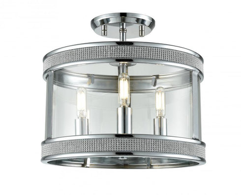 DVI Lighting Diadem 7.5 Inch Pendant Model: DVP31211CH-CL