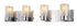 DVI Lighting Essex 4 Light Vanity Model: DVP9044BN-OP