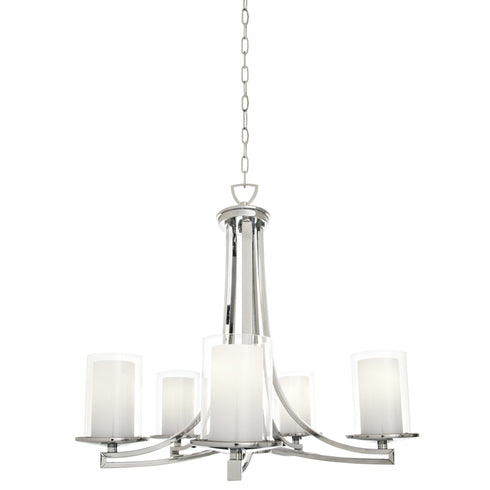 DVI Lighting Essex 5 Light Chandelier Model: DVP9025BN-OP