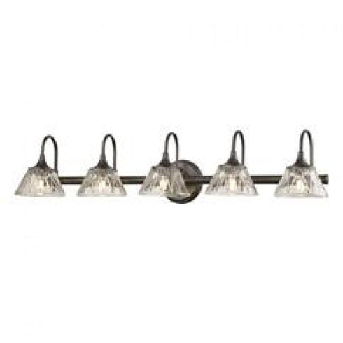 DVI Lighting Queenston 8.25 Inch Four Light Vanity Model: DVP38555CH-BCG