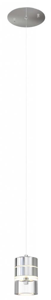 DVI Lighting Copernicus 5 Inch Mini Pendant Model: DVP23121CH-CL