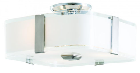 DVI Lighting Kii 6.5 Inch Semi Flush Mount Model: DVP18011CH-SSOP