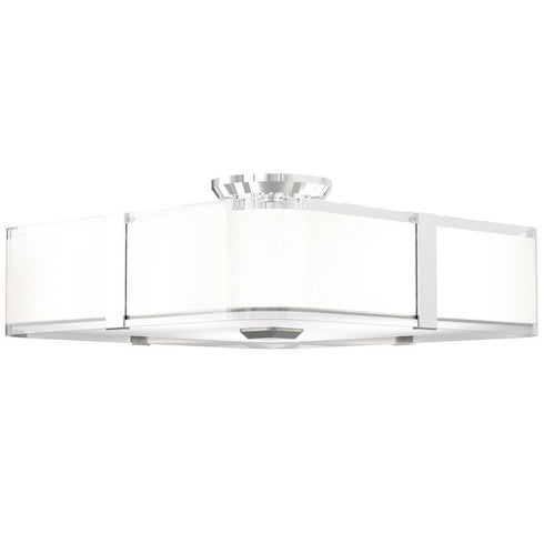 DVI Lighting Kii 6.5 Inch Semi Flush Mount Model: DVP18012CH-SSOP