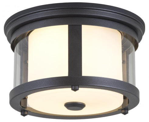 DVI Lighting Niagara 7.75 Inch Outdoor Flush Mount Model: DVP4470HB-CL