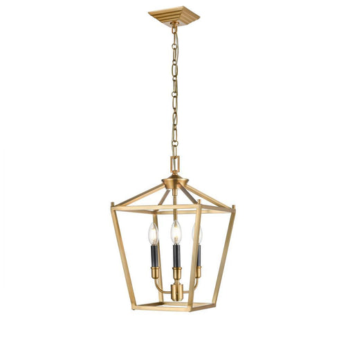 DVI Lighting Lundy's Lane 3 Light Pendant Model: DVP30147MF+GR