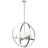 DVI Lighting Mont Royal 8 Light Pendant Model: DVP28850CH/SN-CL
