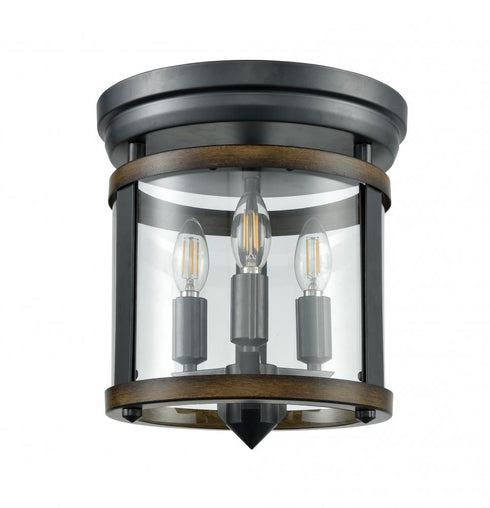 DVI Lighting Niagara 11.5 Inch Flush Mount Model: DVP4432ORB