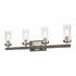 DVI Lighting Okanagan 4 Light Vanity Model: DVP38644GR+IW-CL