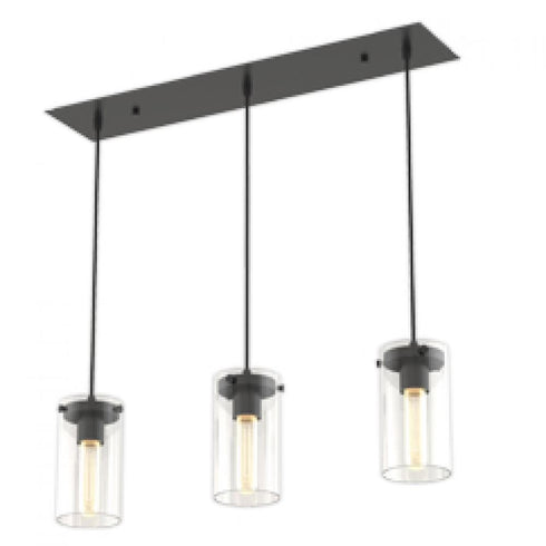 DVI Lighting Erin 7.5 Inch Linear Pendant Model: DVP9002CH-CL