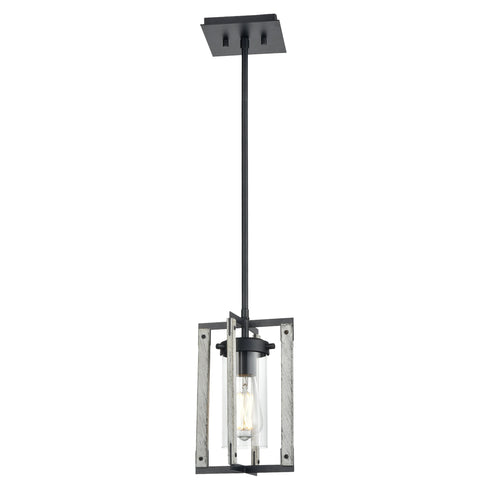 DVI Lighting Okanagan Mini Pendant Model: DVP38621GR+IW-CL