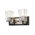 DVI Lighting Riverdale 2 Light Vanity Model: DVP46922SN+GR-CL