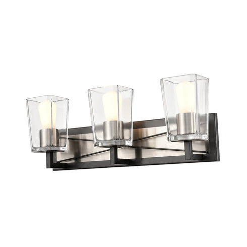DVI Lighting Riverdale 3 Light Vanity Model: DVP46943BR+GR-CL