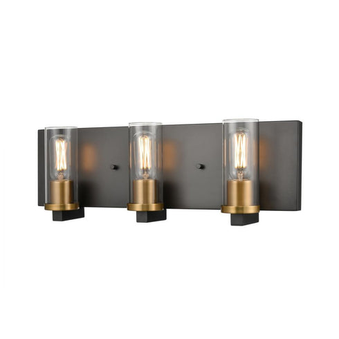 DVI Lighting Sambre 3 Light Vanity Model: DVP28143MF+GR-CL