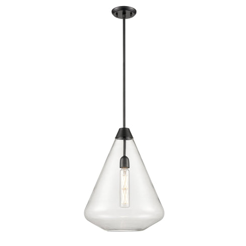 DVI Lighting St. Julian 14 Inch Pendant Model: DVP25805BR-CL