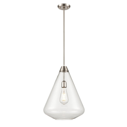 DVI Lighting St. Julian 14 Inch Pendant Model: DVP25805BR-CL
