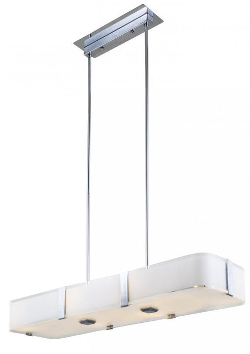 DVI Lighting Kii 4.25 Inch Linear Pendant Model: DVP18002CH-SSOP