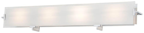 DVI Lighting Zurich 6.25 Inch Four Light Vanity Model: DVP14544CH-SSOP
