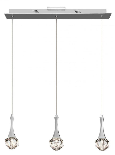 Elan 83131 Rockne 3 Light Linear Pendant