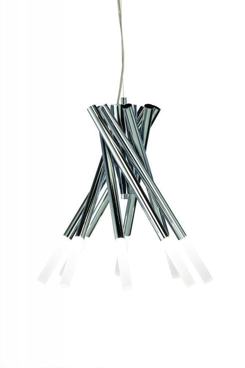 Elan 83286 Phlair Warm White LED 8- Light Chandelier