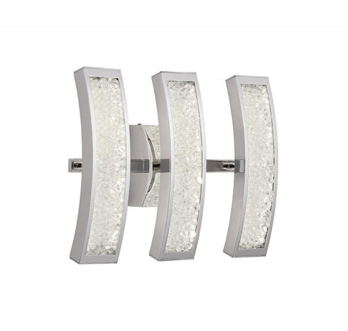 Elan Crushed Ice‚Ñ¢ 3 Light Vanity Model: 83508