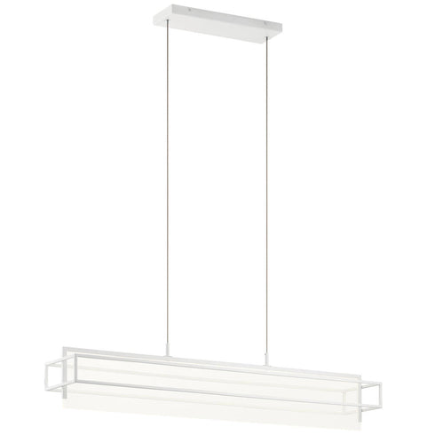 Elan Vega Linear Chandelier LED Model: 84051WH