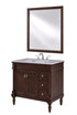 Elegant Decor Lexington 36 Inch Single Bathroom Vanity In Antique Model: VF13036AB