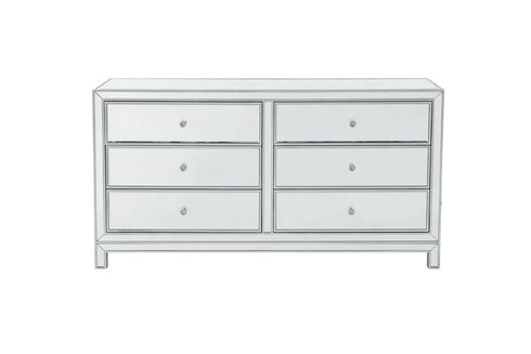 Elegant Decor Reflexion Dresser 6 Drawers Model: MF72036