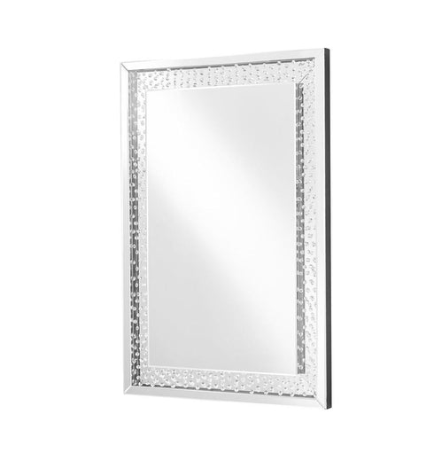 Elegant Decor Modern Sparkle 31 In. Contemporary Rectangle Mirror Model: MR9159