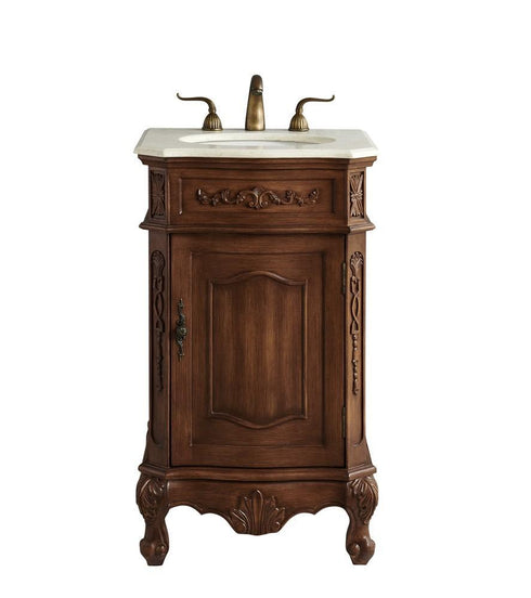 Elegant Lighting 1 Light 21 Inch . Single Bathroom Vanity Set Inch Model: VF10121TK