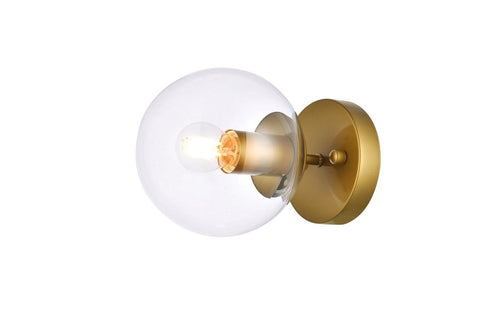 Living District 1 Light Mimi Six Inch Dual Flush Mount And Bath Model: LD2450BK