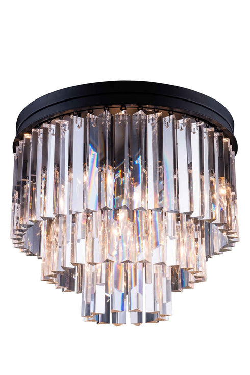 Elegant Lighting 1201F20 Sydney 9 Light Flush Mount