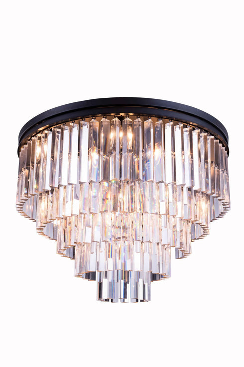 Elegant Lighting 1201F32 Sydney 17 Light Flush Mount