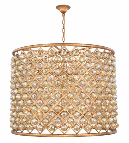 Urban Classic Madison 12 Light Chandelier Model: 1206D35GI-SS/RC