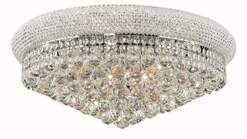 Elegant Lighting 1800F24 Primo 12 Light Flush Mount