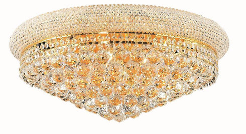 Elegant Lighting 1800F24 Primo 12 Light Flush Mount