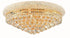 Elegant Lighting 1800F24 Primo 12 Light Flush Mount