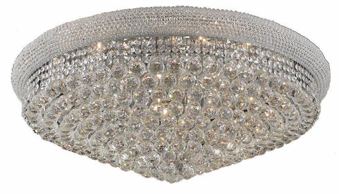 Elegant Lighting 1800F36 Primo 18 Light Flush Mount