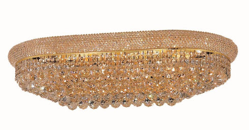 Elegant Lighting 1800F36 Primo 18 Light Flush Mount