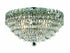 Elegant Lighting 1902F14 Century 4 Light Flush Mount