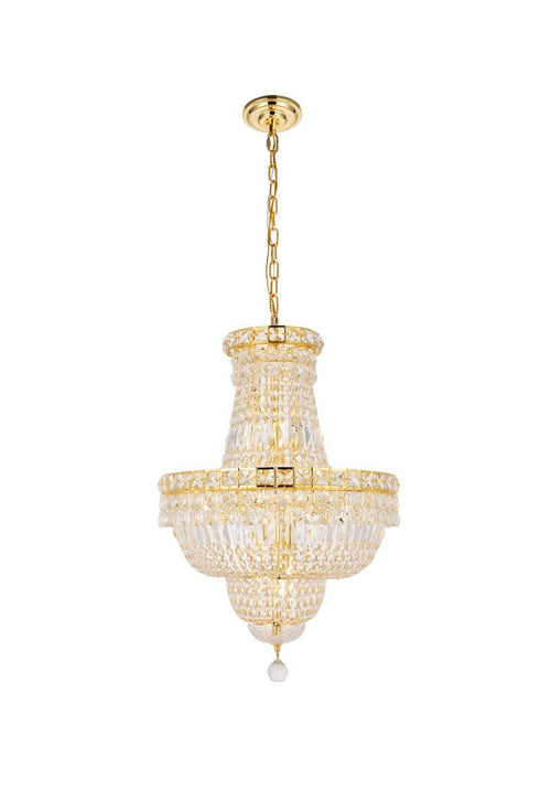Elegant Lighting 2528D18 Tranquil 12 Light Chandelier