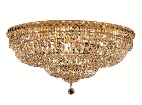 Elegant Lighting 2528F30 Tranquil 18 Light Flush Mount