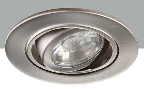 Elegant Lighting 3 Inch Brushed Nickel 35 Degree Adjustable Spot Model: R3-488BN