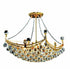 Elegant Lighting 9800D24 Corona 6 Light Chandelier