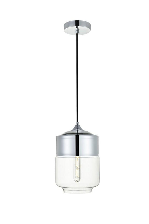 Elegant Lighting Ashwell 1 Light Pendant Model: LD2241C