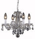 Elegant Lighting Azalea 4 Light Pendant Model: LD7804D15G